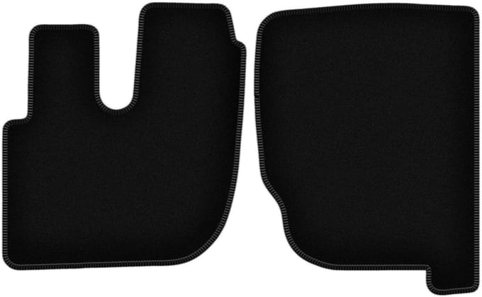 Wielganizator WLG-BASIC Serie - Velours Automatten - Zwart - Renault Premium (1997-2014)