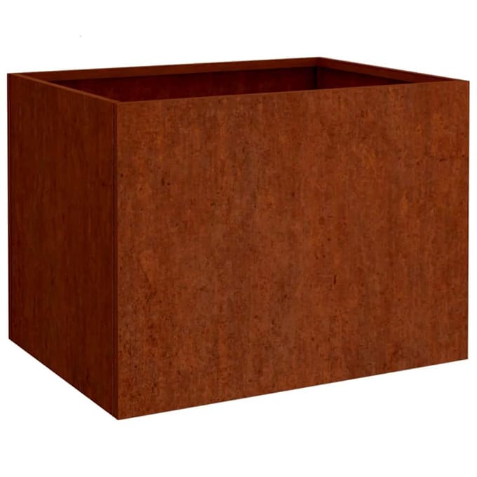 vidaXL - Plantenbak - 62x47x46 - cm - cortenstaal