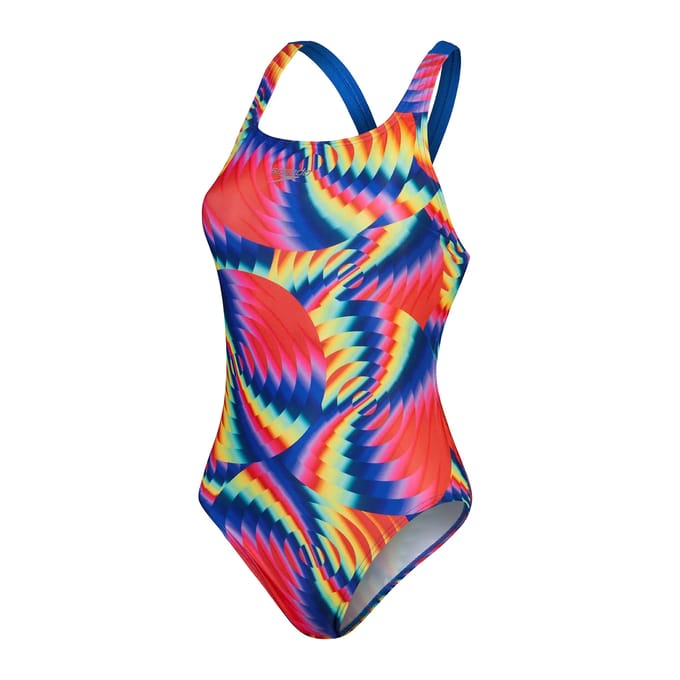 Dames zwempak uit 1 stuk Speedo End+ Dig Leaderb
