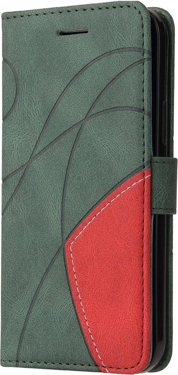 Cityhoesje-iPhone 15 Pro Max hoesje - Bookcase - Boekmodel Lederlook