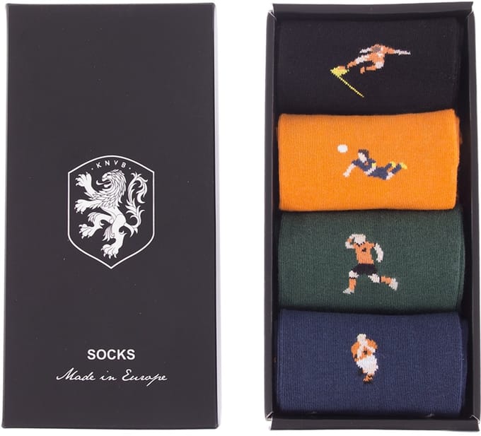 COPA - Sokken - Nederland - Heren - 4-pack Groen - Blauw - Grijs - 43-46