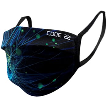 Onderhemden Code 22 Gemengd beschermingsmasker C22 blauw Code22