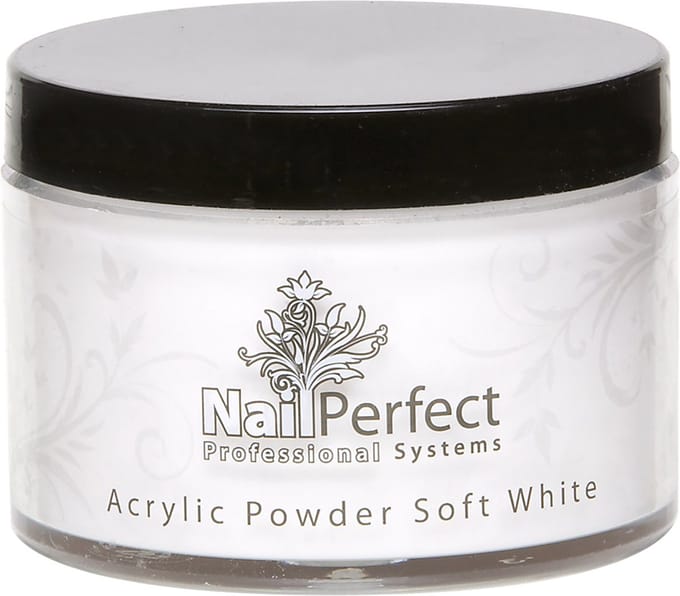Nail Perfect - Basic Acrylic Powder - Soft White - 100 gr