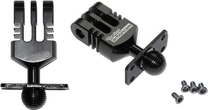 Rollei, Bike Pro Mount Adapter for Actioncam (Black)