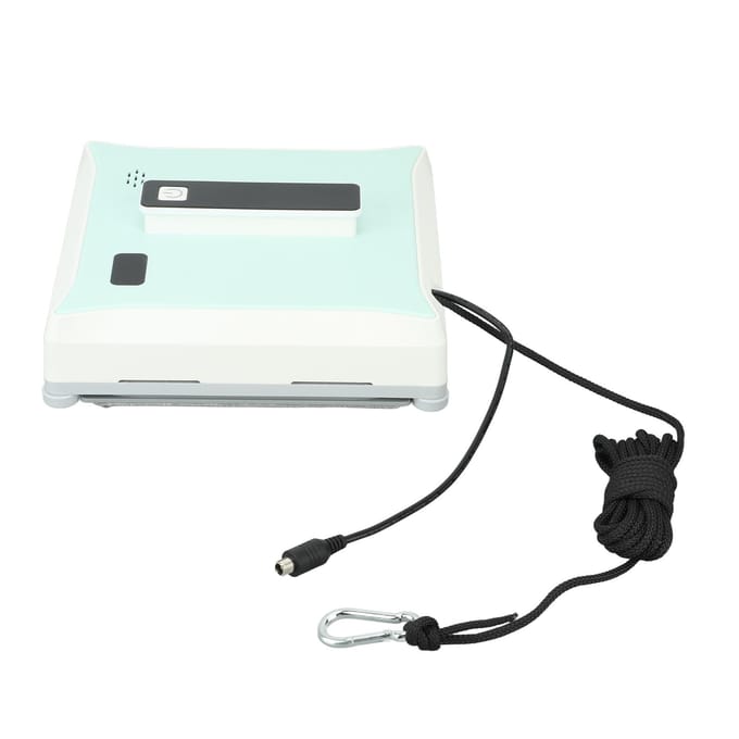 Machine de Nettoyage de Vitres Intelligente Double Pulvérisation d'Eau Télécommande Robot Nettoyeur de Vitres 100?240 V white