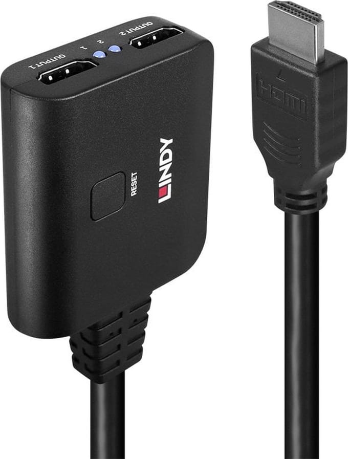 Lindy 38356 video splitter HDMI 2x HDMI