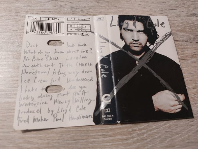 LLOYD COLE - LLOYD COLE (CASSETTEBANDJE)