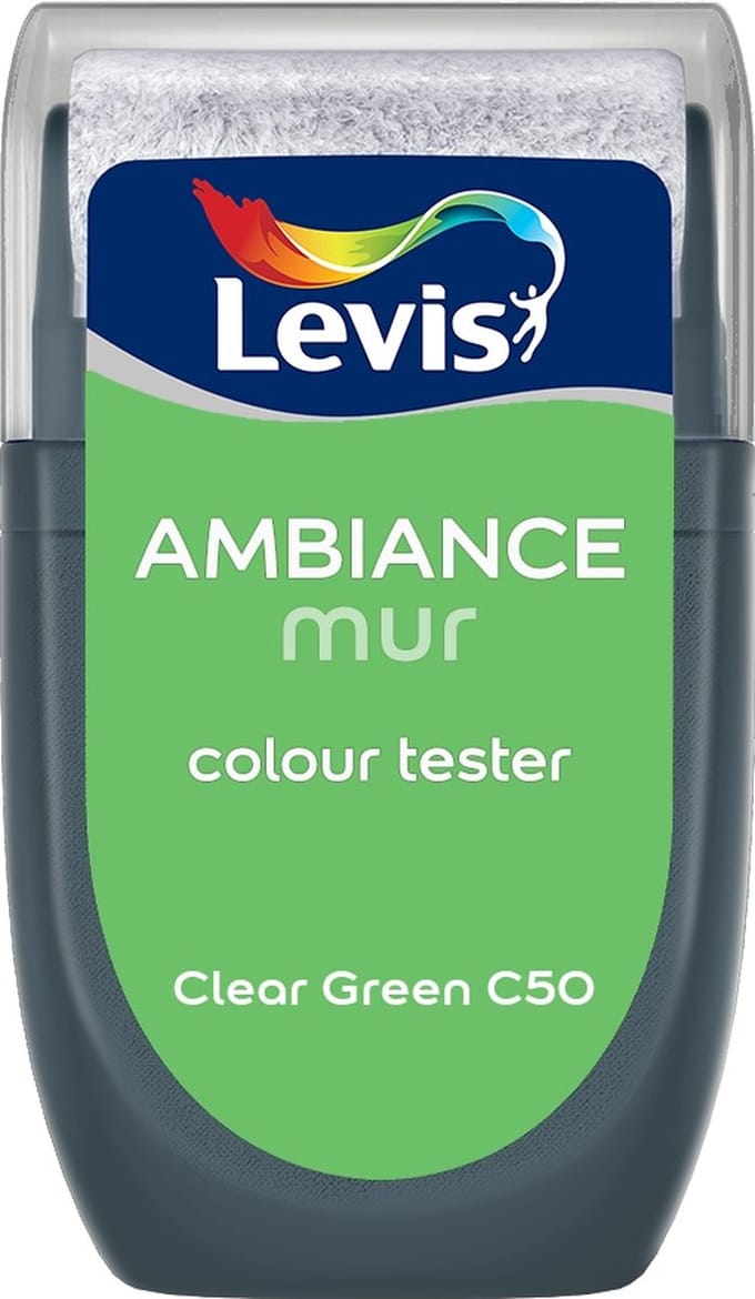 Levis - Muurverf Kleurtester Mat Mix - Clear Green C50 - Mengverf - 30 Ml