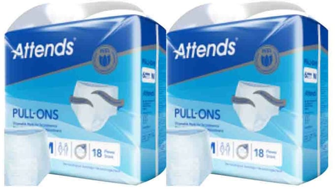 Attends Pull-Ons 6M - 2 x 18 stuks - Voordeelverpakking
