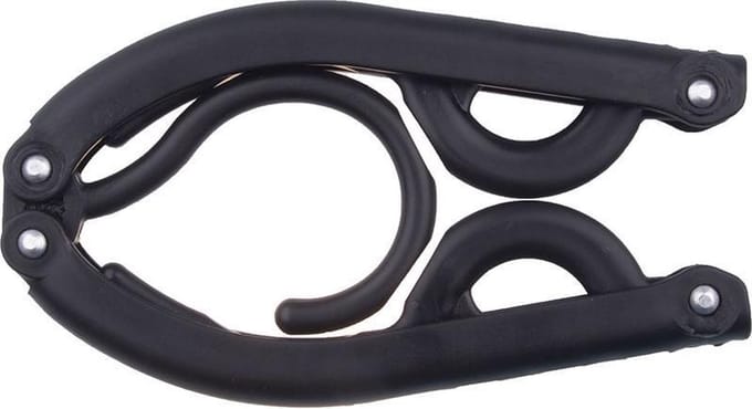 Rubytec Kledinghanger Bat 45 Cm Polypropeen Zwart 3 Stuks