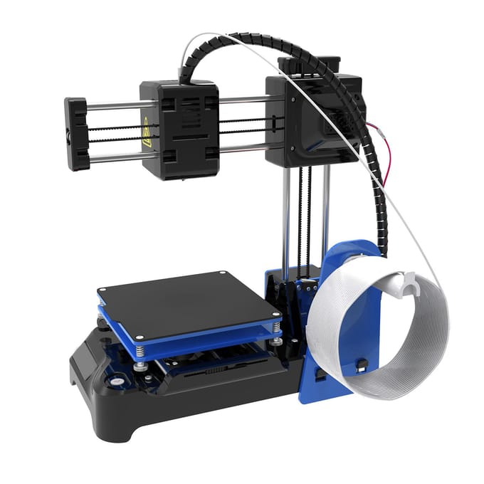 FDM Mini 3D Printer Stil Hoge Nauwkeurigheid Verbeterde Extruder Technologie 4x4x4in Printvolume Klein AU PLUG