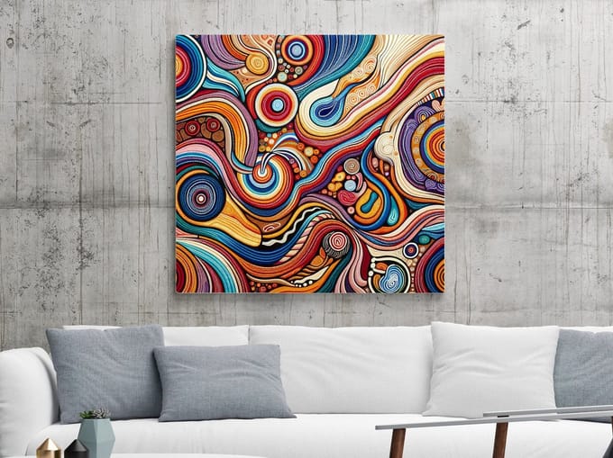 Kunstprint | Wanddecoratie | Dibond | 40 × 40 cm