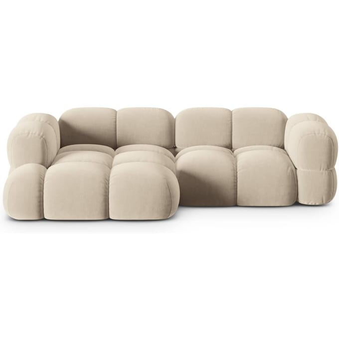 Hoekbank Loretto links velvet | Cosmopolitan Design
