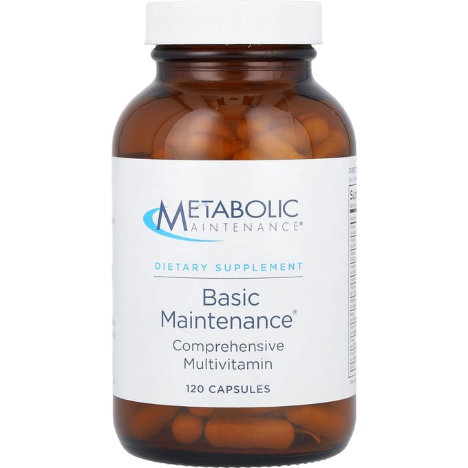 Metabolic Maintenance, Entretien de base, 120 capsules
