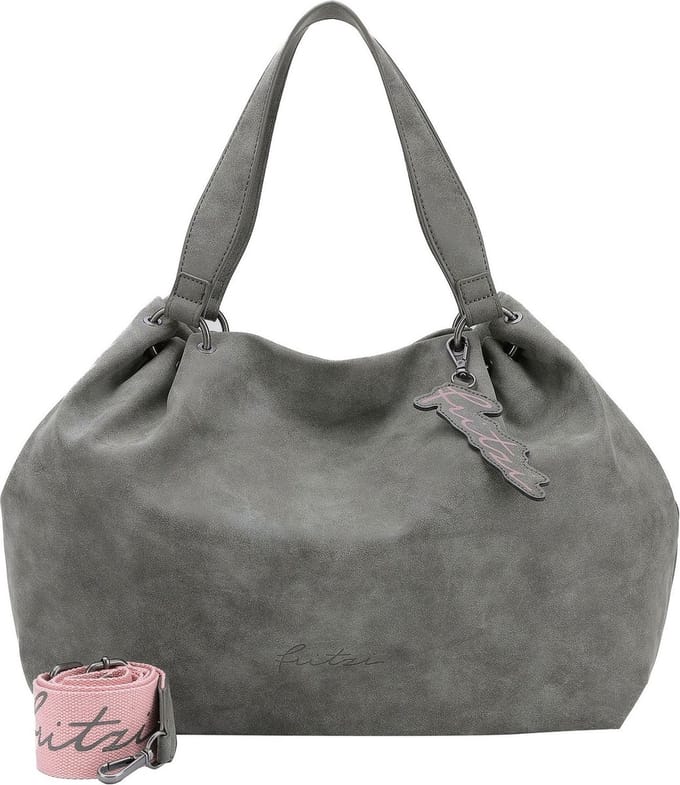 Fritzi aus Preußen Schoudertas Joshi01 Vintage Shopper Anthra Grijs