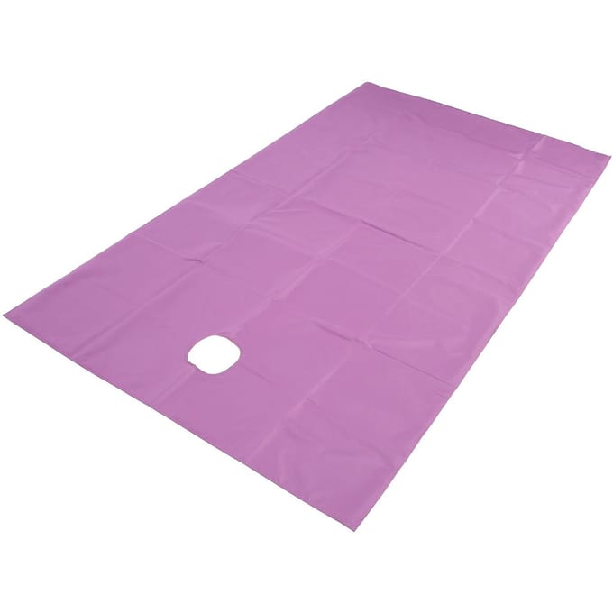 Ademend Waterdicht Polyestervezel Bedlaken Massage Bedekking voor Schoonheidssalon 200x115cmPaars paars