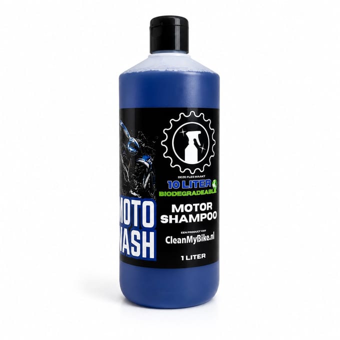 CleanMyBike.nl MotoWash motor shampoo - sterk reinigend - glanslaag - streeploos