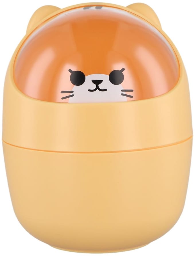 Dailygoods- Prullenbak Schattig - Mini Afvalbak - Draagbare