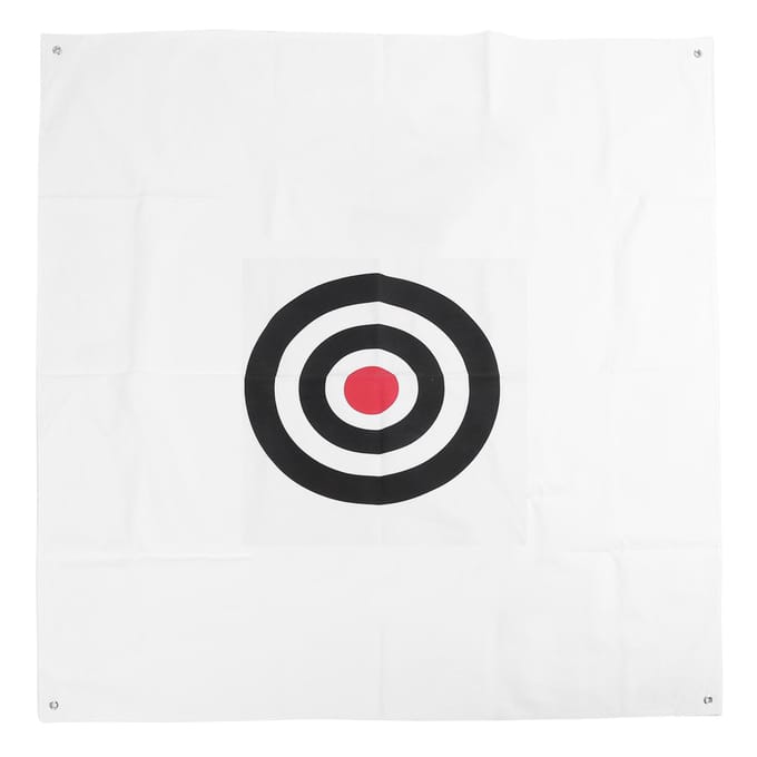 Golf Oefen Klapdoek Goed Geluid Golf Sla Doel Net voor Binnen Buiten Training(Motief white