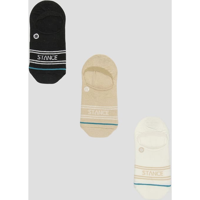 Stance Basic 3 Pack No Show Socks patroon