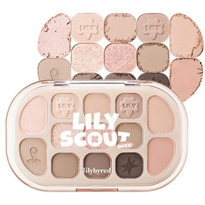 lilybyred Palette Dewy Fit 7 couleurs 05 Almond Milk