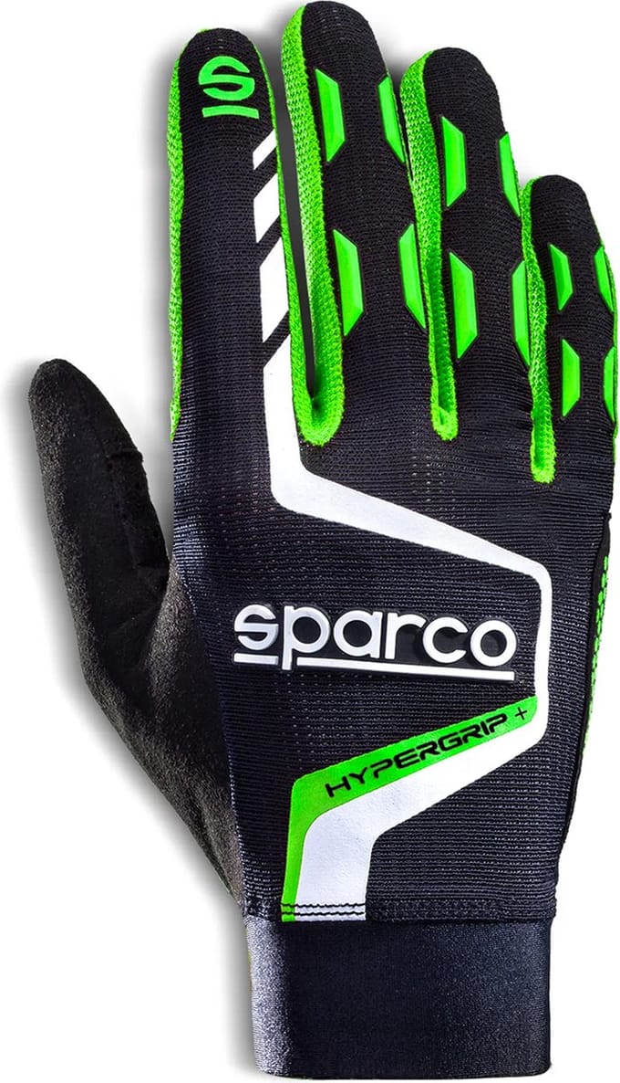 Sparco Handschoenen Hypergrip+ - Sim Racing - Groen - Maat 12