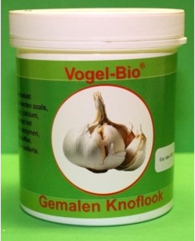 Gemalen knoflook (250 gram) Vogel-Bio
