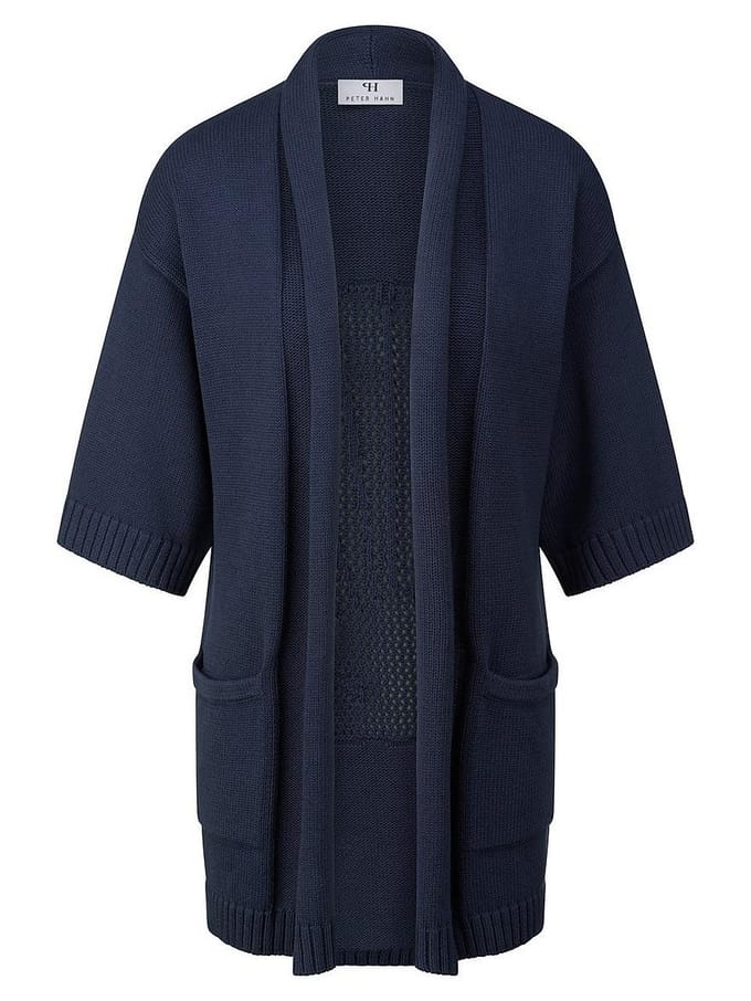 Lang vest Van Peter Hahn blauw