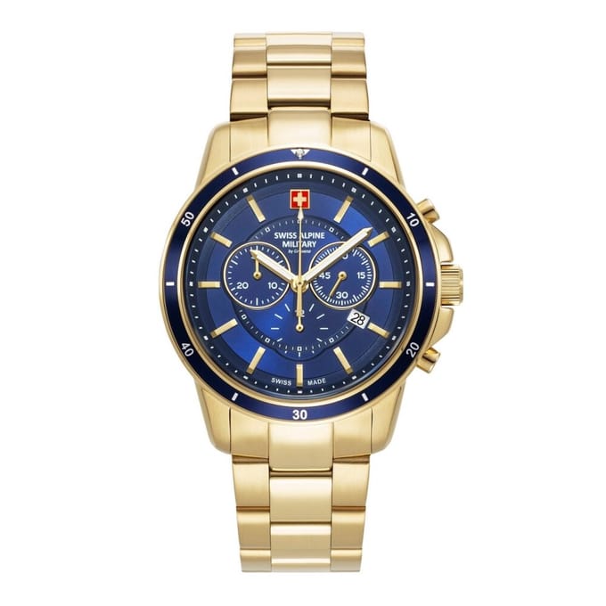 Swiss Alpine Military Douglas Chrono SAM7089.9115 mannen horloge