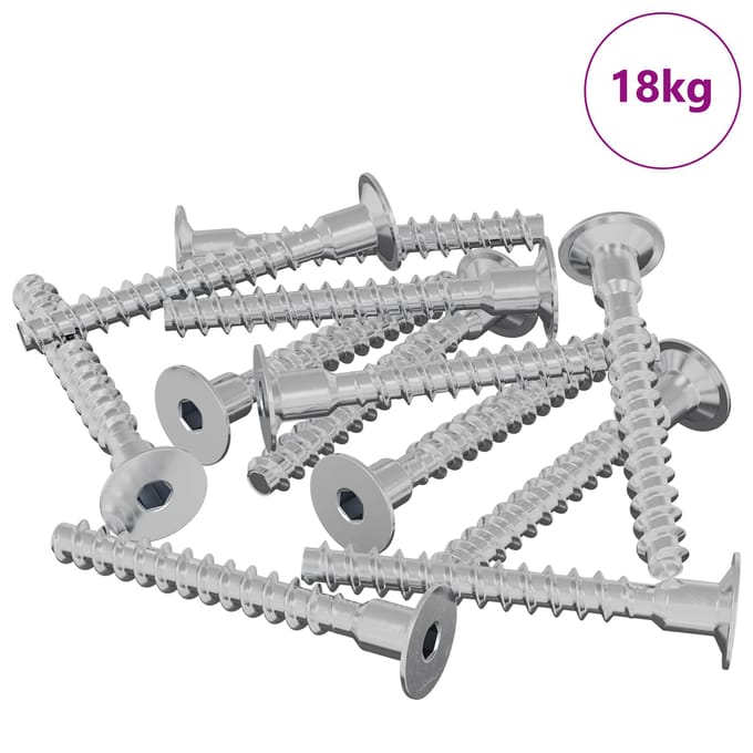 vidaXL - Schroef - 5143 - st - Verzinkt - 5 - x - 40 - mm - IJzer