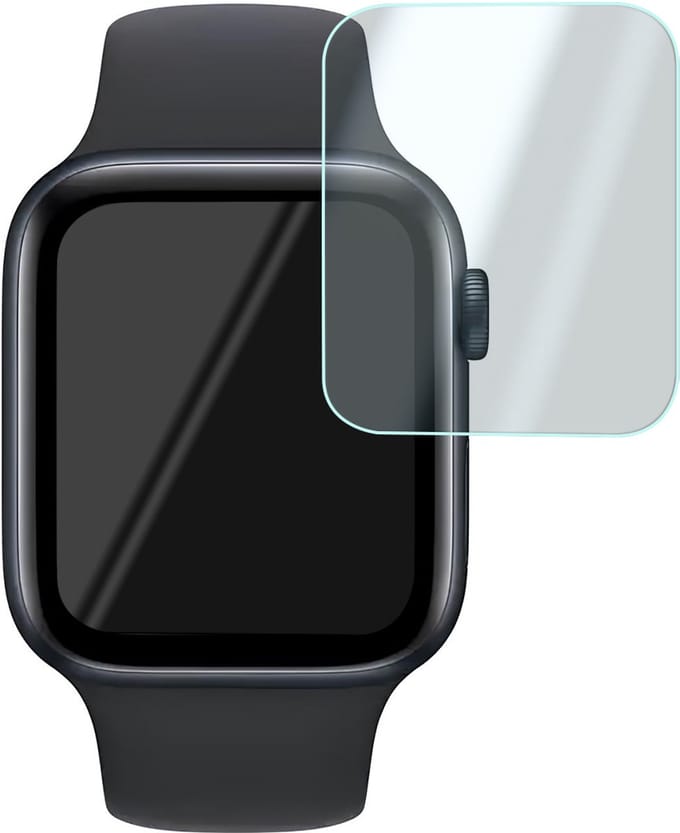 3mk, Screenprotector geschikt voor Apple Watch SE 2022 40mm - [3 Stuks] Anti-Shock, Transparant