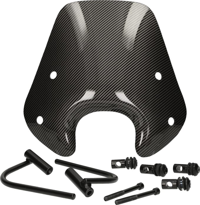 Mezoly Windscherm laag Piaggio Zip 2000 carbon