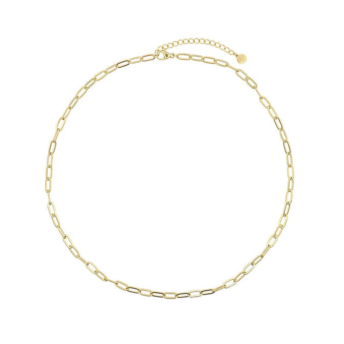 Mint15 Schakelketting 'Chain Necklace' - Collier met schakels - Goudkleur RVS/Stainless Steel