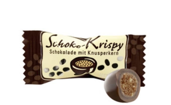 HELLMA Chocolade Krispy Vollmelk - 380 stuks individueel verpakt