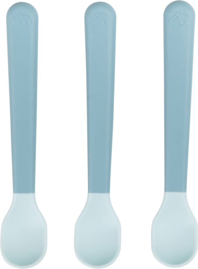 Done By Deer Easy Grip Lepels - 3 Stuks - Blue