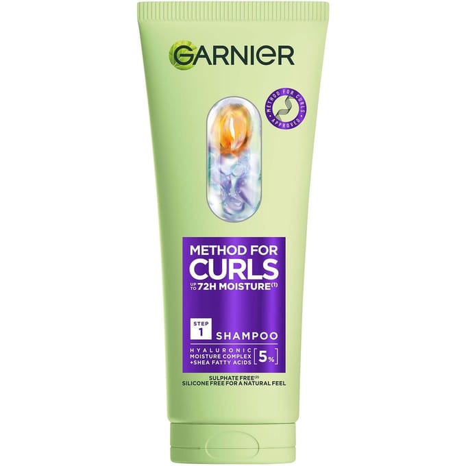 Garnier Method For Curls 72h Moisture Shampoo - 200 ml
