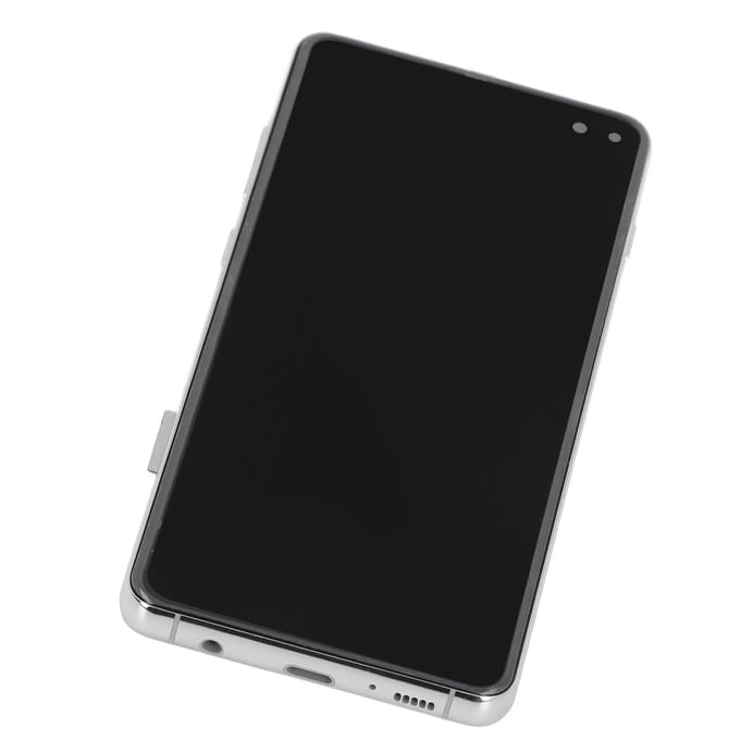 Telefoon TFT Scherm voor Galaxy S10 Plus Scherm Vervanging Touch Display Digitizer Assembly Reparatie zilver
