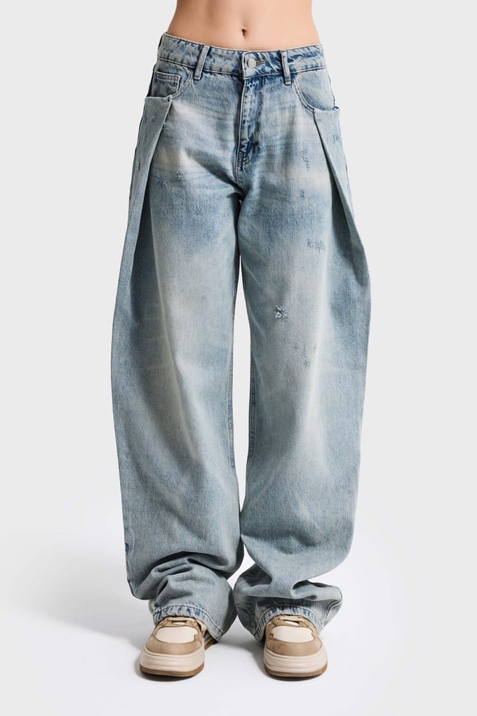 It's Basic - LOOSE MID RISE JEANS