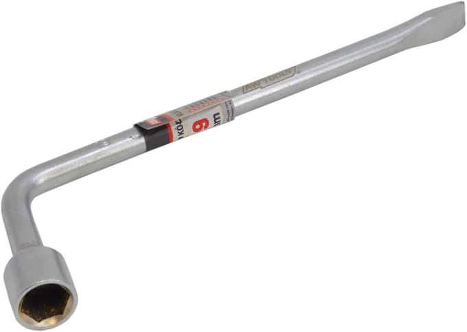 Awtools AW18100 - L-vormige Wielmoersleutel - 17mm - Ergonomische Handgreep