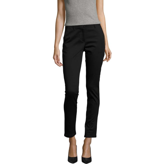 SOLS Dames/Dames Jared Stretch Broek (Zwart)