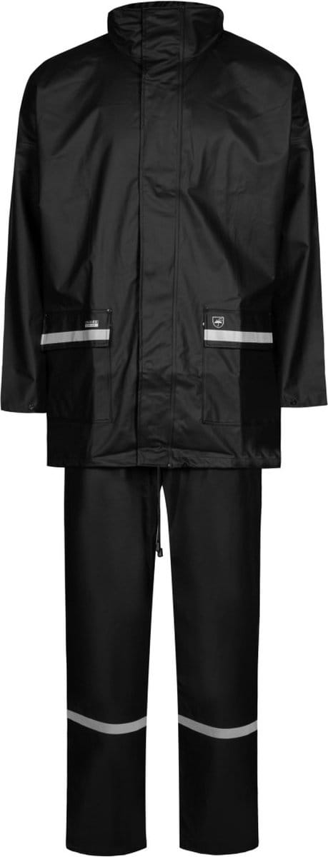 Zwart regenpak van Lyngsøe Rainwear 6XL