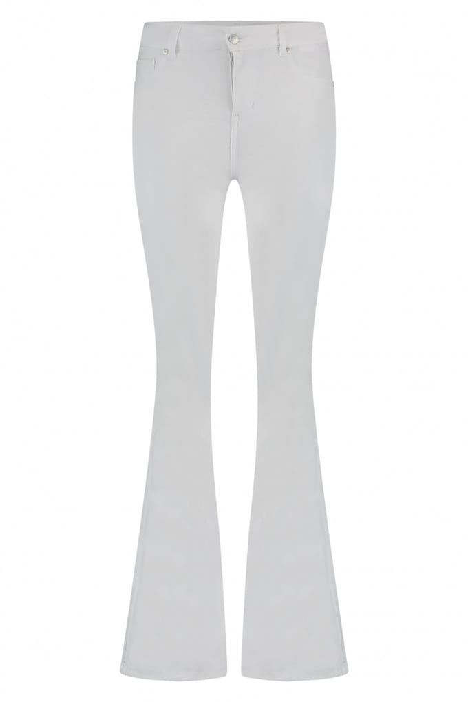 Circle of Trust Libby Bell Bottom Fresh White Größe: W26 | Ausgestellte Hosen Outlet | Damen | Weiß