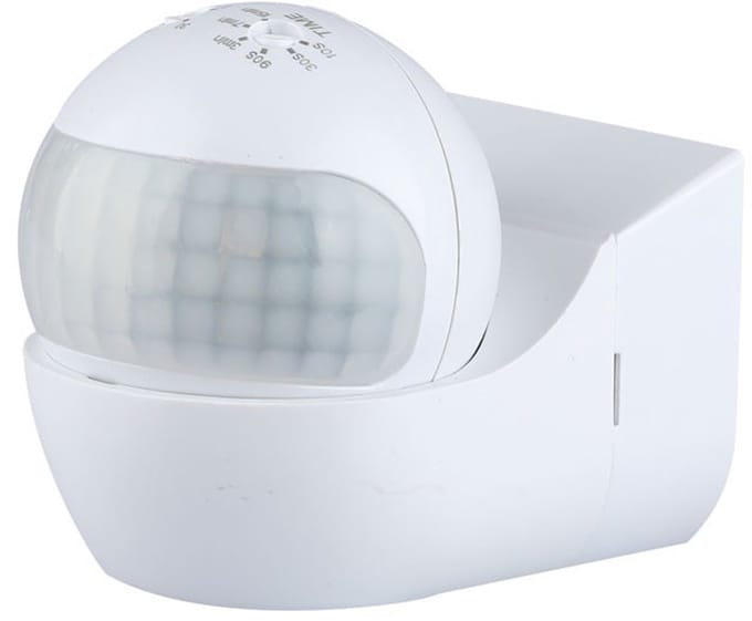 V-TAC VT-8028-W infrarood bewegingssensor - IP44 - wit