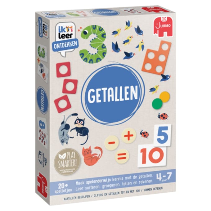 Jumbo - Ik leer ontdekken - Getallen - Educatief spel - Vanaf 4 jaar