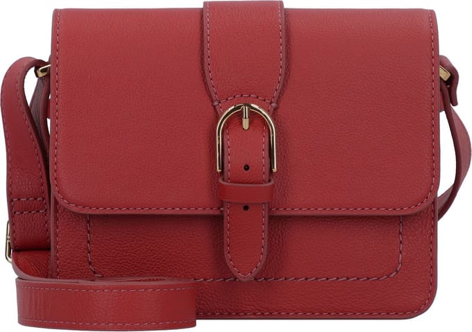 FOSSIL Schoudertas Zoey Flap Crossbody Bag Garnet Rood