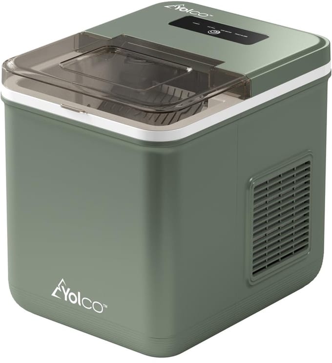 IJsblokjesmachine - IJsmaker - Koude Dranken - 10 kg per dag - Compact - Pistache