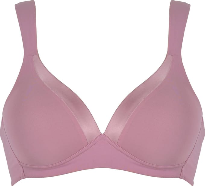 Naturana - Soft bh met glansband - 5119 - Smoked Orchid - 85A