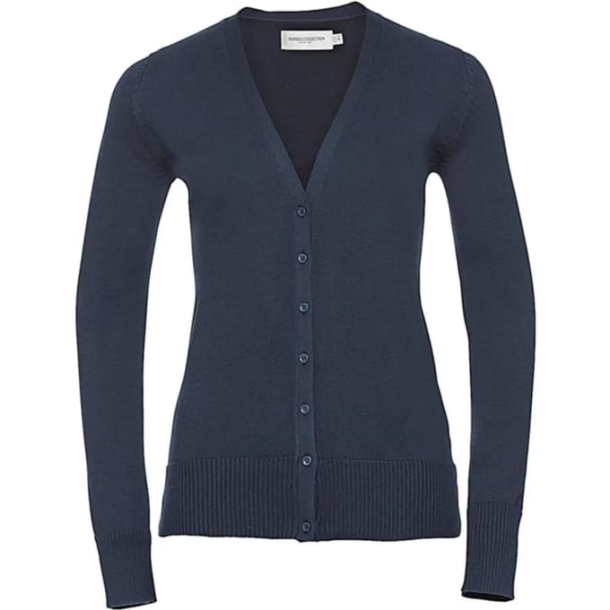 V-hals gebreide cardigan voor dames Russell Athletic