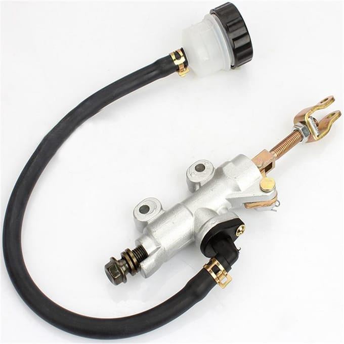 Tige mobile de cylindre de pompe principale de frein arrière pour la Modification de moto ATV white