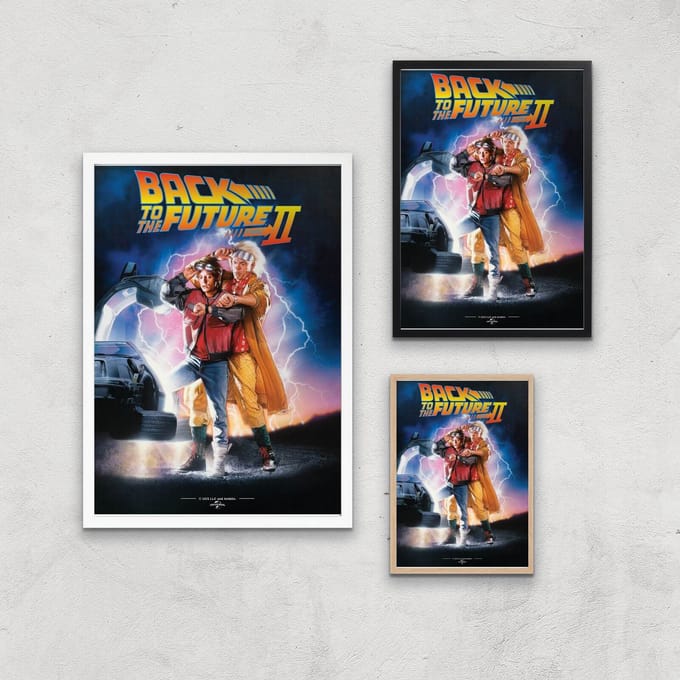 Back To The Future Part 2 Giclee Art Print - A2 - Print Only